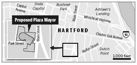 Map of Location of Plaza Mayor